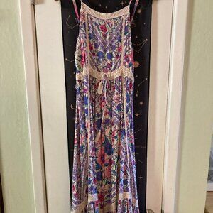 Spell Babushka Strappy Dress XS